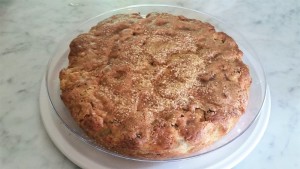 torta mele uvetta